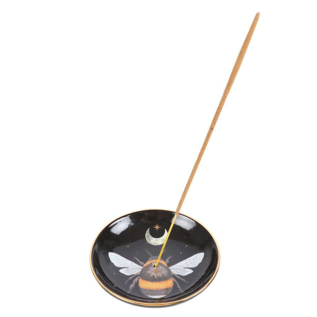 FOREST BEE CERAMIC INCENSE PLATE