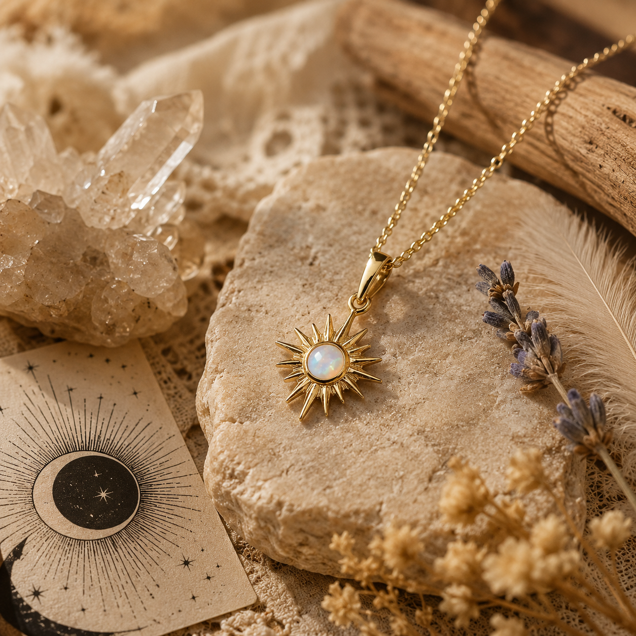 Solar Eclipse Necklace