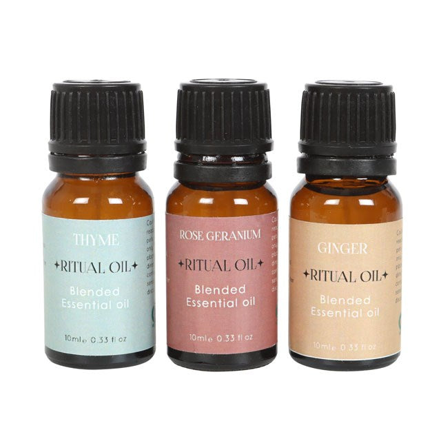 SET OF 3 LOVE RITUAL BLENDED ESSENTIAL OILS