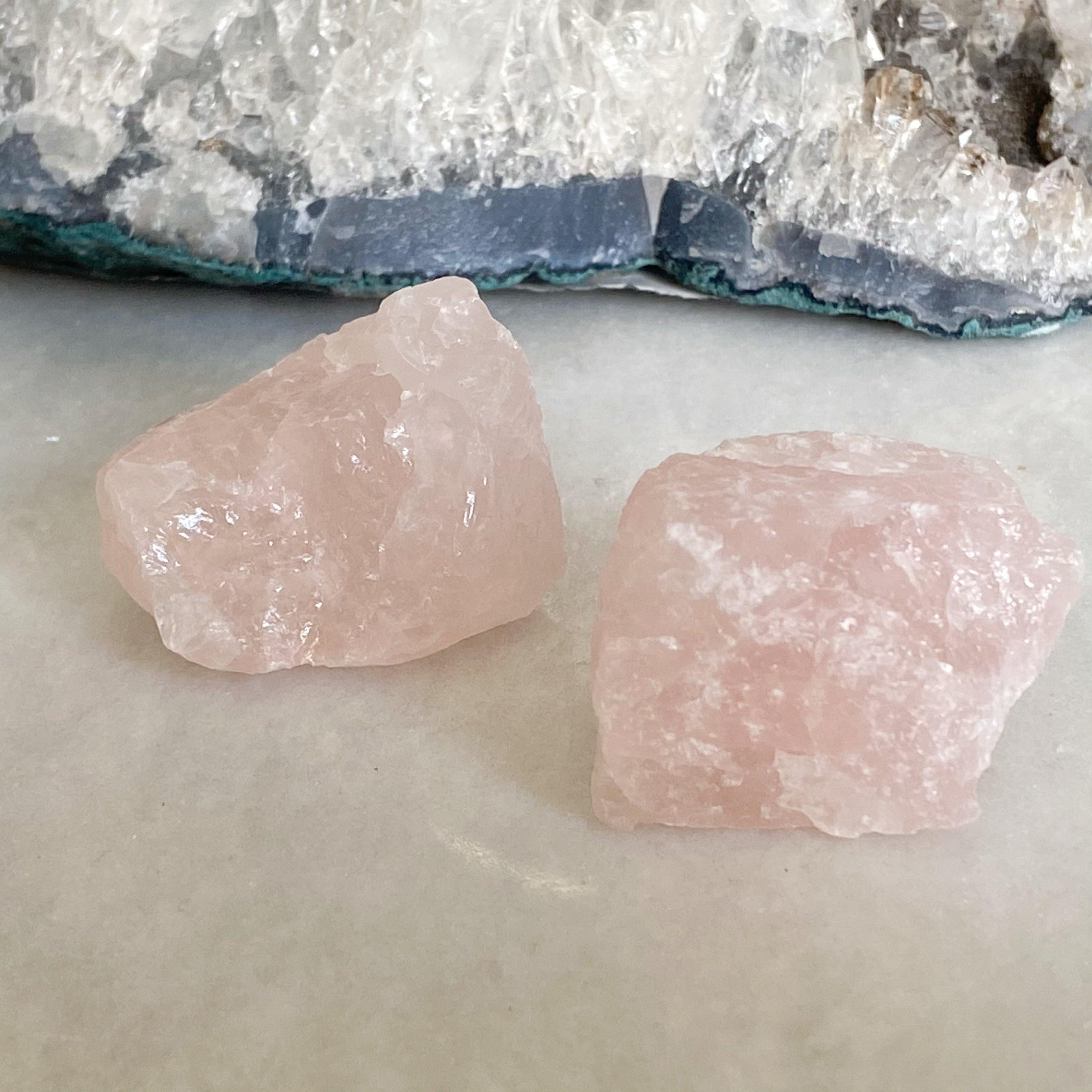 Earths Elements Rose Quartz Raw | 1.5x2.5