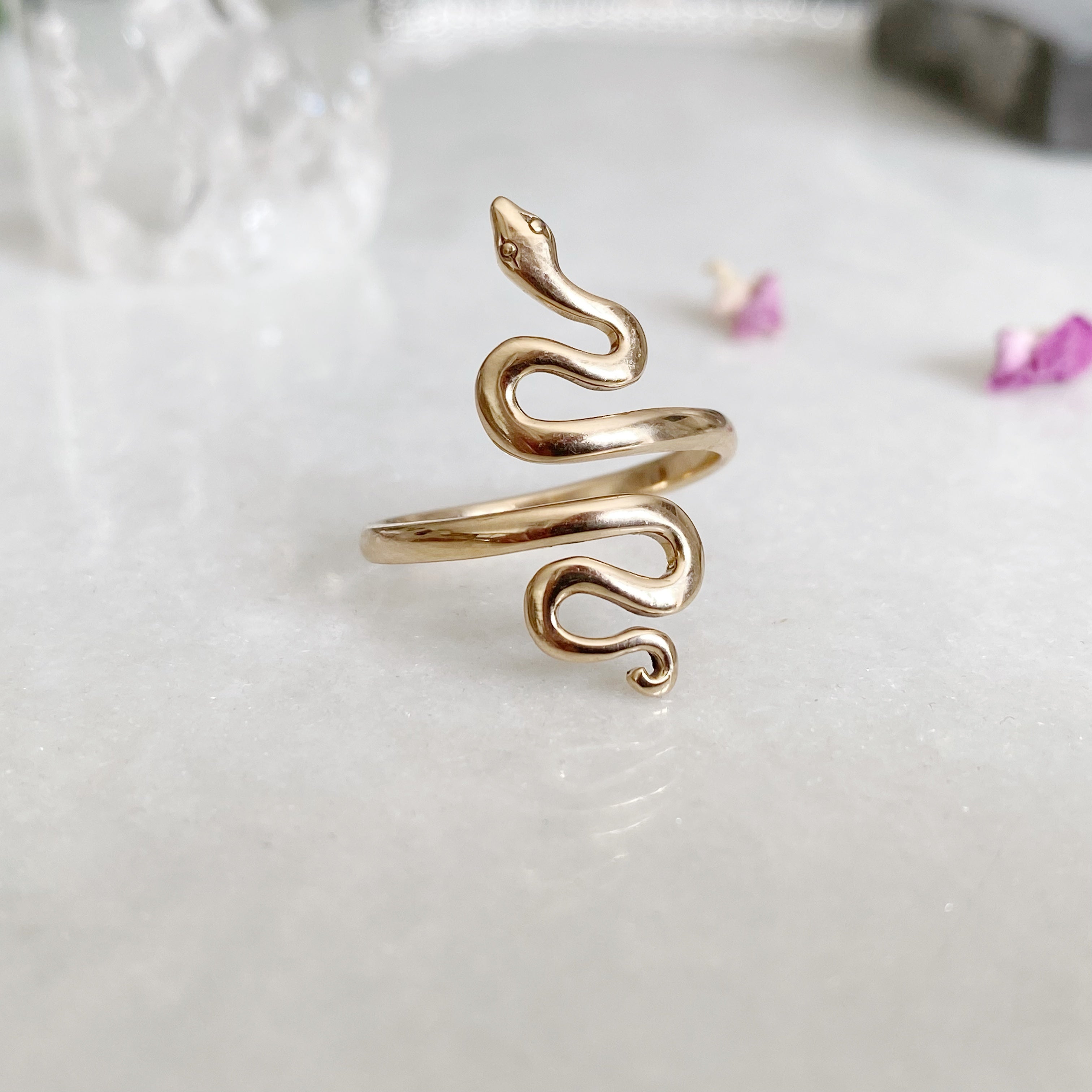 Snake on sale thumb ring